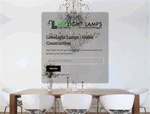 Tablet Screenshot of limelightlamps.com